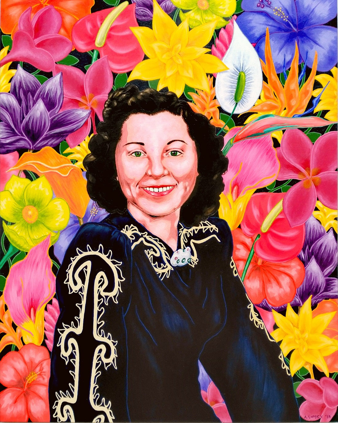 Arnie's aunt at 18 years old